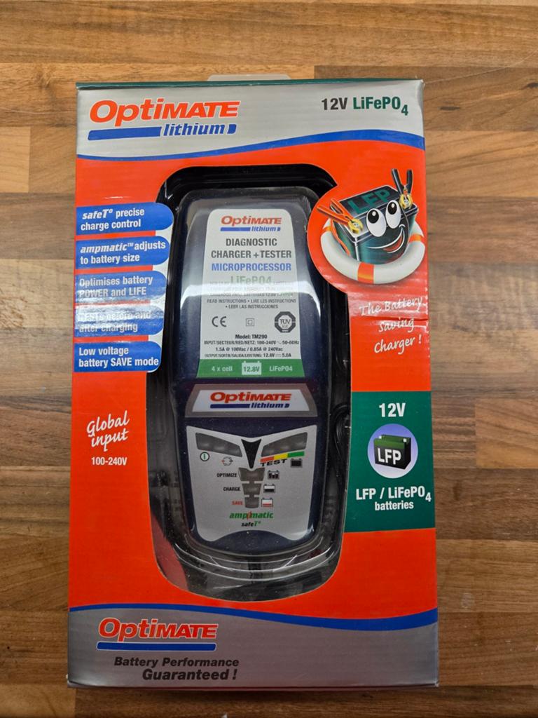 Optimate Lithium Acculader/Tester/Onderhouder 12V LiFePO4, Ophalen of Verzenden, Nieuw, Universele onderdelen