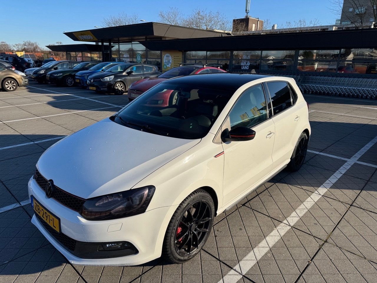 Volkswagen Polo 1.4 TSI 132KW DSG 2011 Wit, 1169 kg, 4 cilinders, 179 pk, Wit