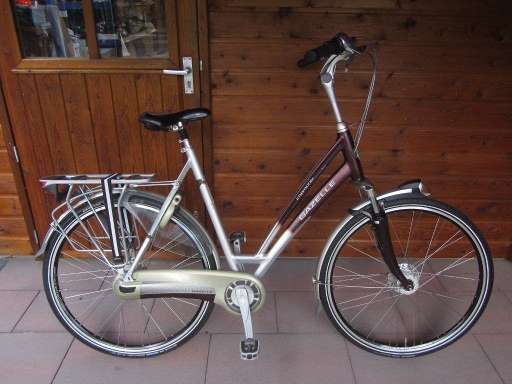 Gazelle Chamonix Xtra Damesfiets, 8 Versn. Framemaat 61, Ophalen, Versnellingen, 56 cm of meer, Zo goed als nieuw