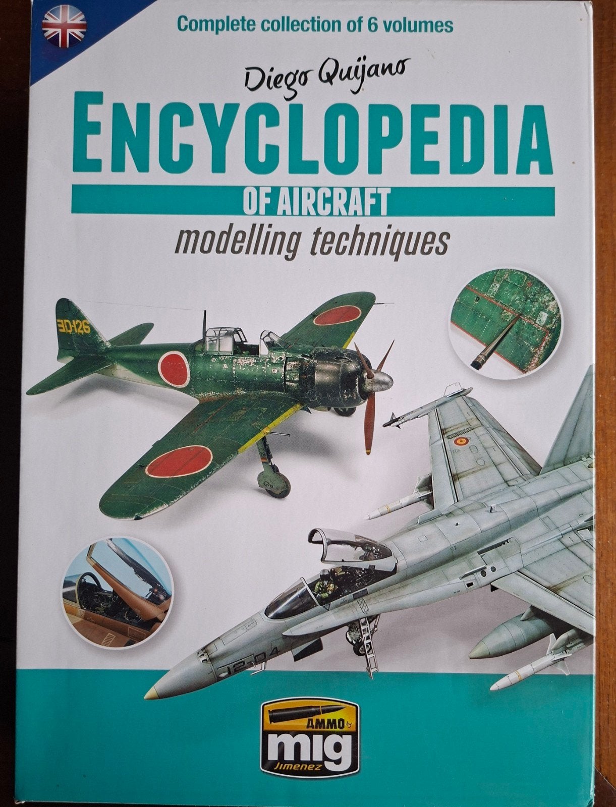 Encyclopedia of Aircraft Modelling Techniques by Ammo MIG, Diego Quijano, Complete serie, Ophalen of Verzenden, Zo goed als nieuw