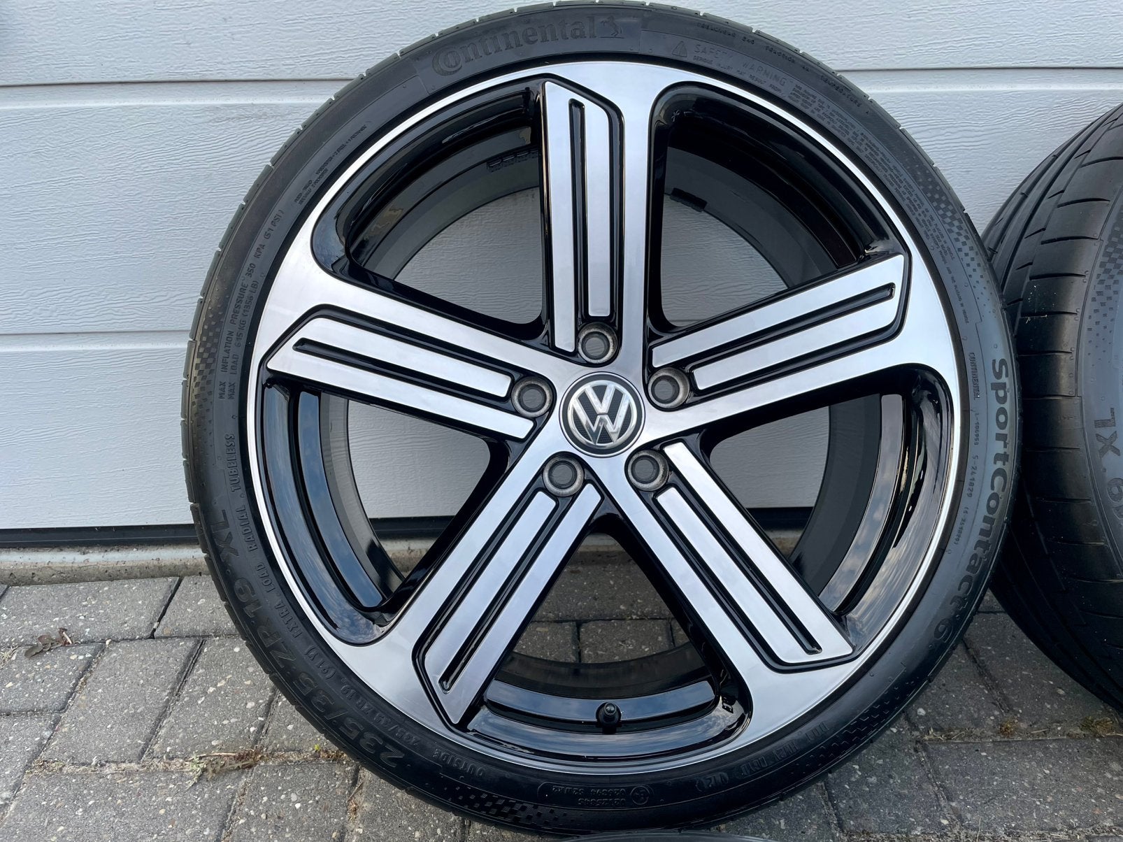 19 Inch Originele Volkswagen Cadiz Velgen 235/35/19 5x112 !!, Auto-onderdelen, Banden en Velgen, 19 inch, Banden en Velgen, Ophalen of Verzenden