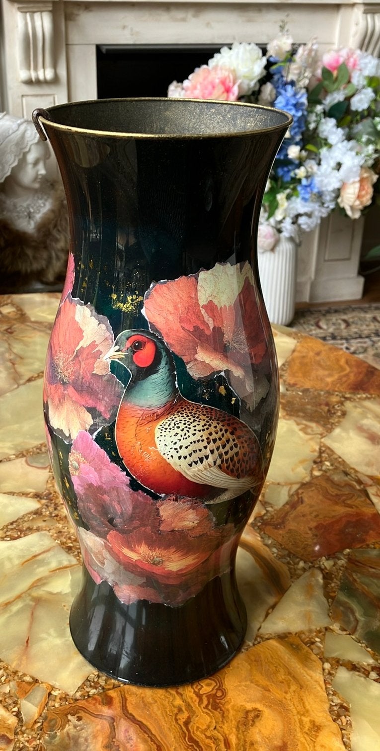 Decoupage windlicht, Huis en Inrichting, Ophalen, Nieuw