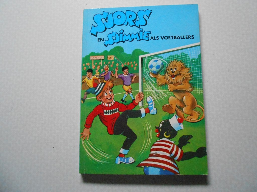 Sjors en Sjimmie 27a als voetballers 1971. 1 ste druk., Boeken, Eén stripboek, Ophalen of Verzenden, Zo goed als nieuw