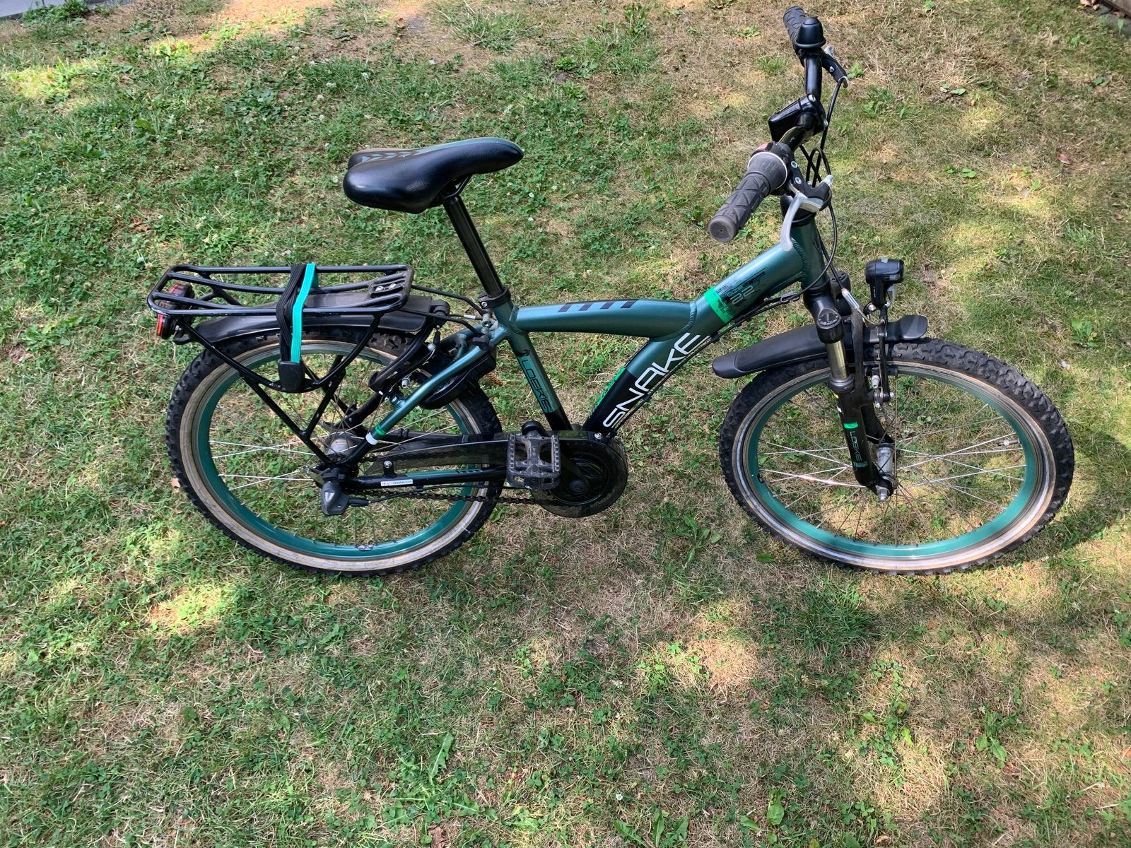 Een Snake kinderfiets maat 22 inch, Fietsen en Brommers, Fietsen | Kinderfietsjes, Ophalen, Gebruikt, 20 inch of meer