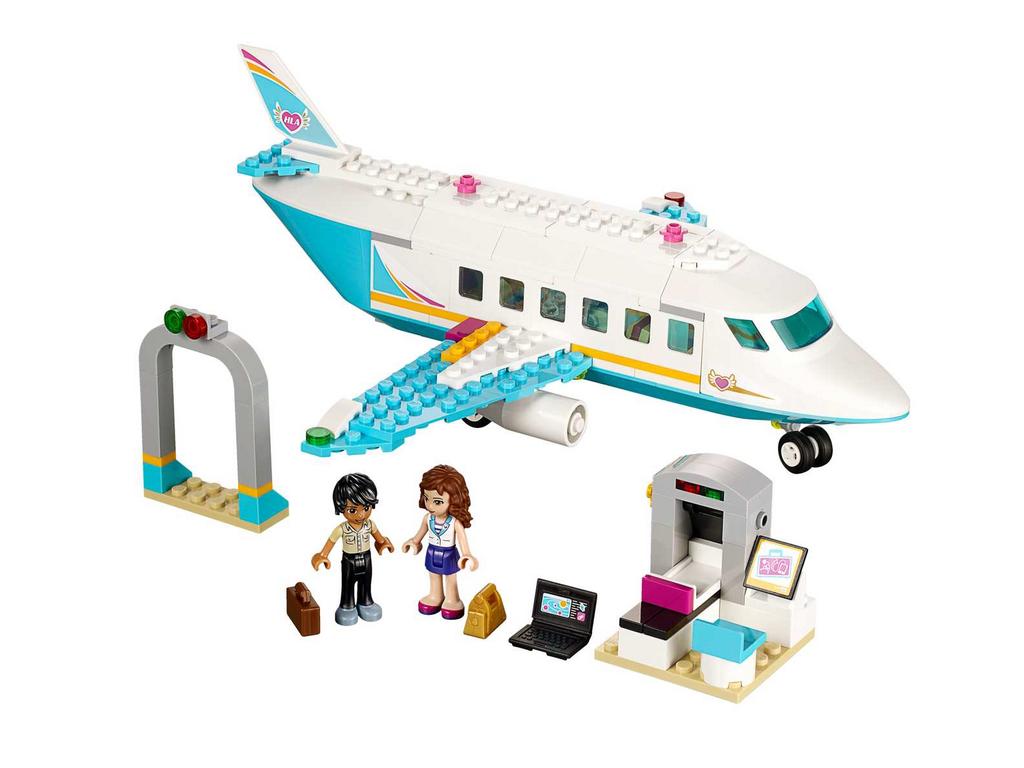 Heartlake Privéjet 41100, Lego, Friends, Ophalen of Verzenden, Zo goed als nieuw