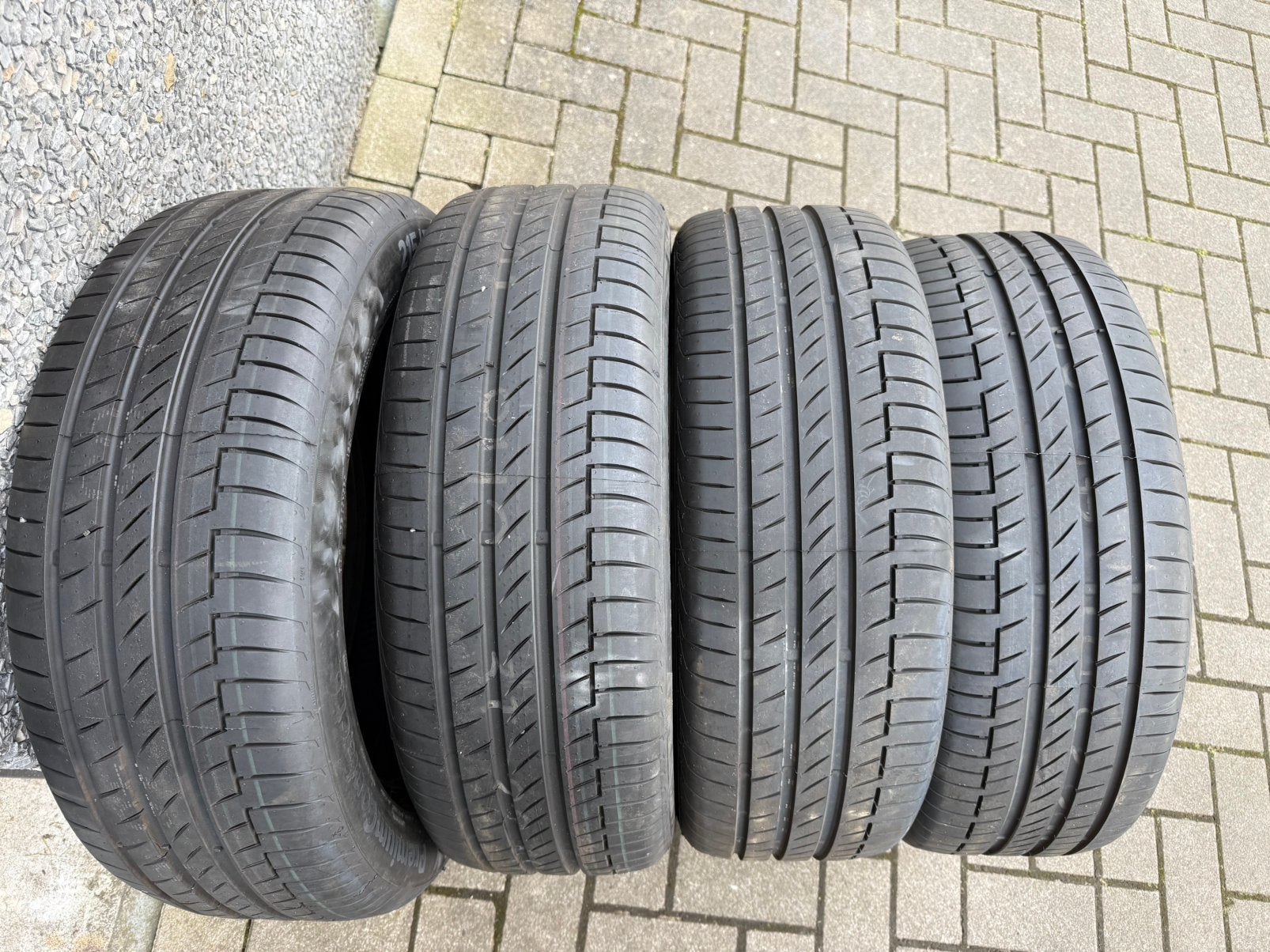 4x Continental PremiumContact 6 215/55R18 95H banden NIEUW, 18 inch, 215 mm, Ophalen of Verzenden, Band(en)