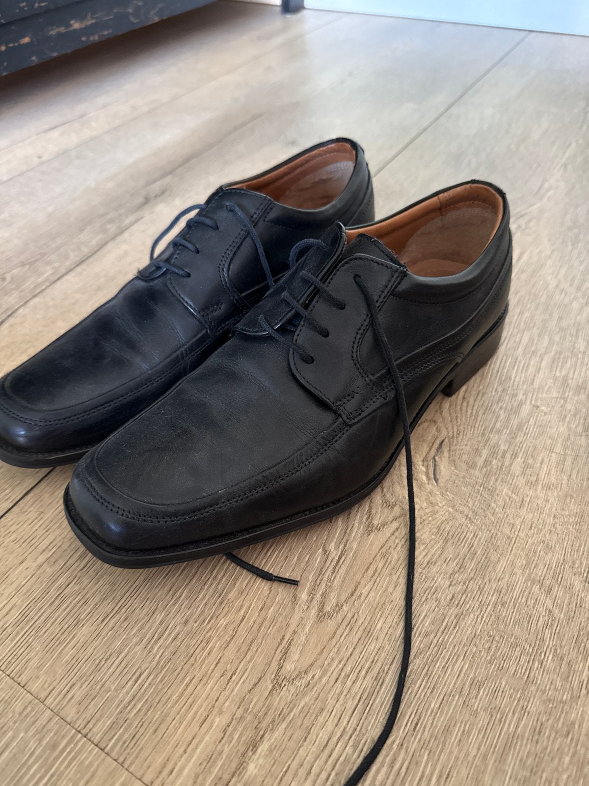 Nette zwarte veterschoenen van Van Beers, maat 41, Kleding | Heren, Schoenen, Zwart, Ophalen of Verzenden, Gedragen, Veterschoenen