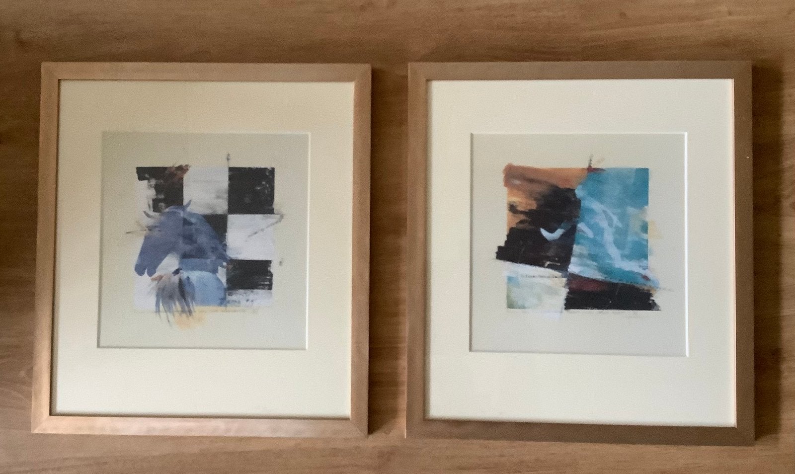 2 litho’s, schaken gerelateerd, Ophalen