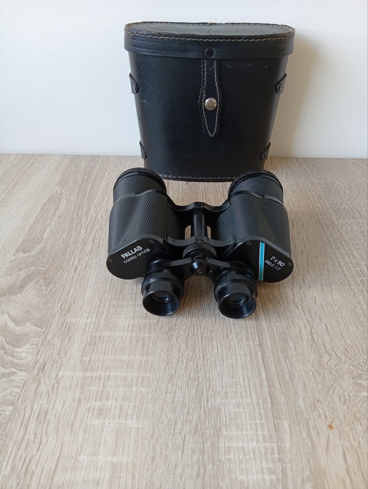 Pallas verrekijker 7x50 Field 7.1 Vintage!!, Ophalen of Verzenden, Minder dan 8x
