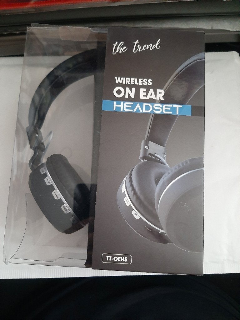 Bluetooth on ear hoofdtelefoon The Trend TT-OEHS, Ophalen of Verzenden, Nieuw, Overige merken, Bluetooth