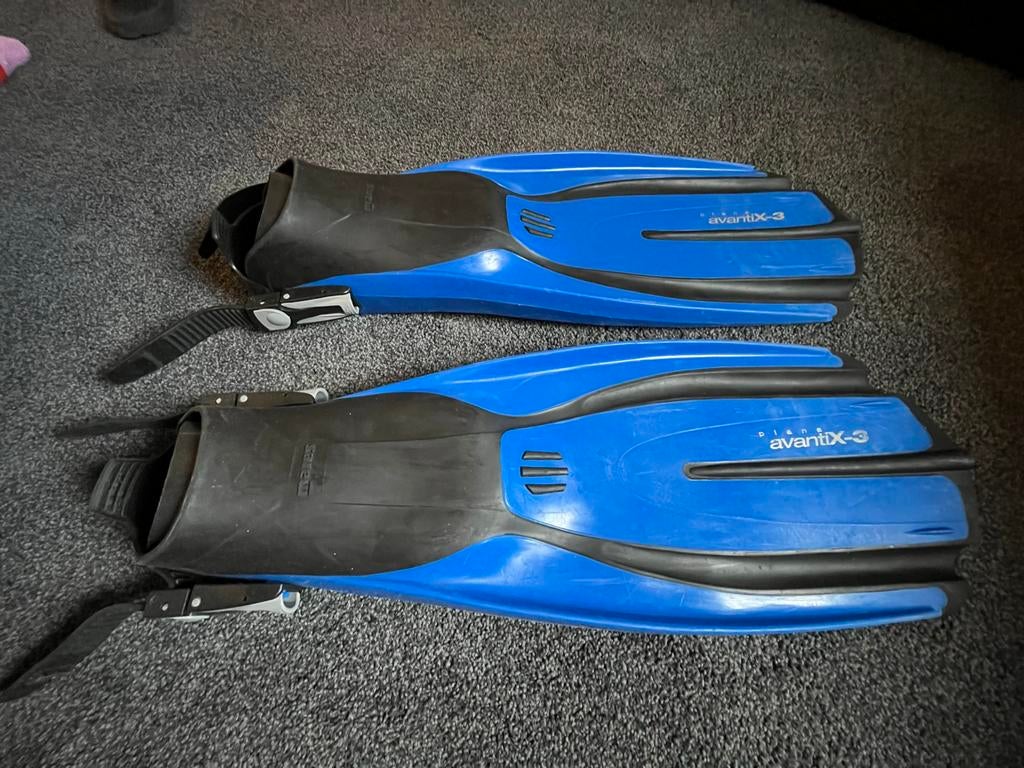Mares Plana Avanti X3 Duikvinnen, Watersport en Boten, Duiken, Gebruikt, Zwem- of Duikvliezen, Ophalen