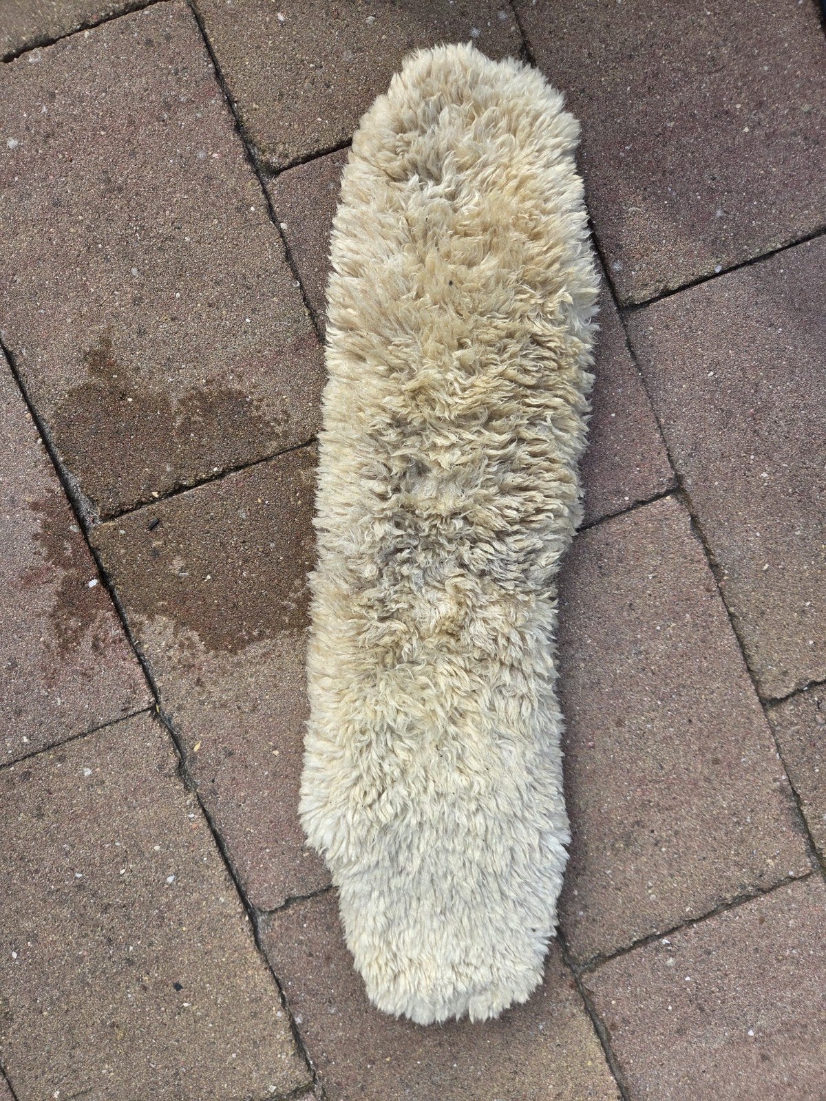 Singelbontje van echt lamsvacht, Verzenden, Dressuur