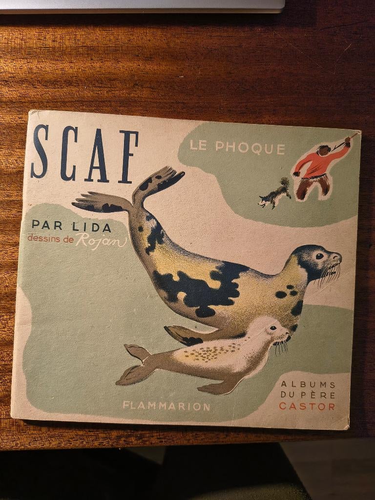 Scaf le phoque (1936) – Eerste Druk – Père Castor, Ophalen of Verzenden, Père Castor