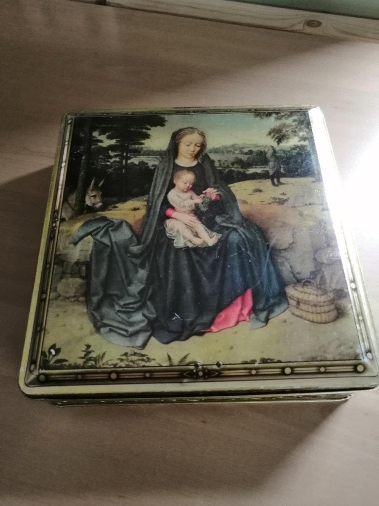 Antieke oude blik, Ophalen, Gebruikt, Overige