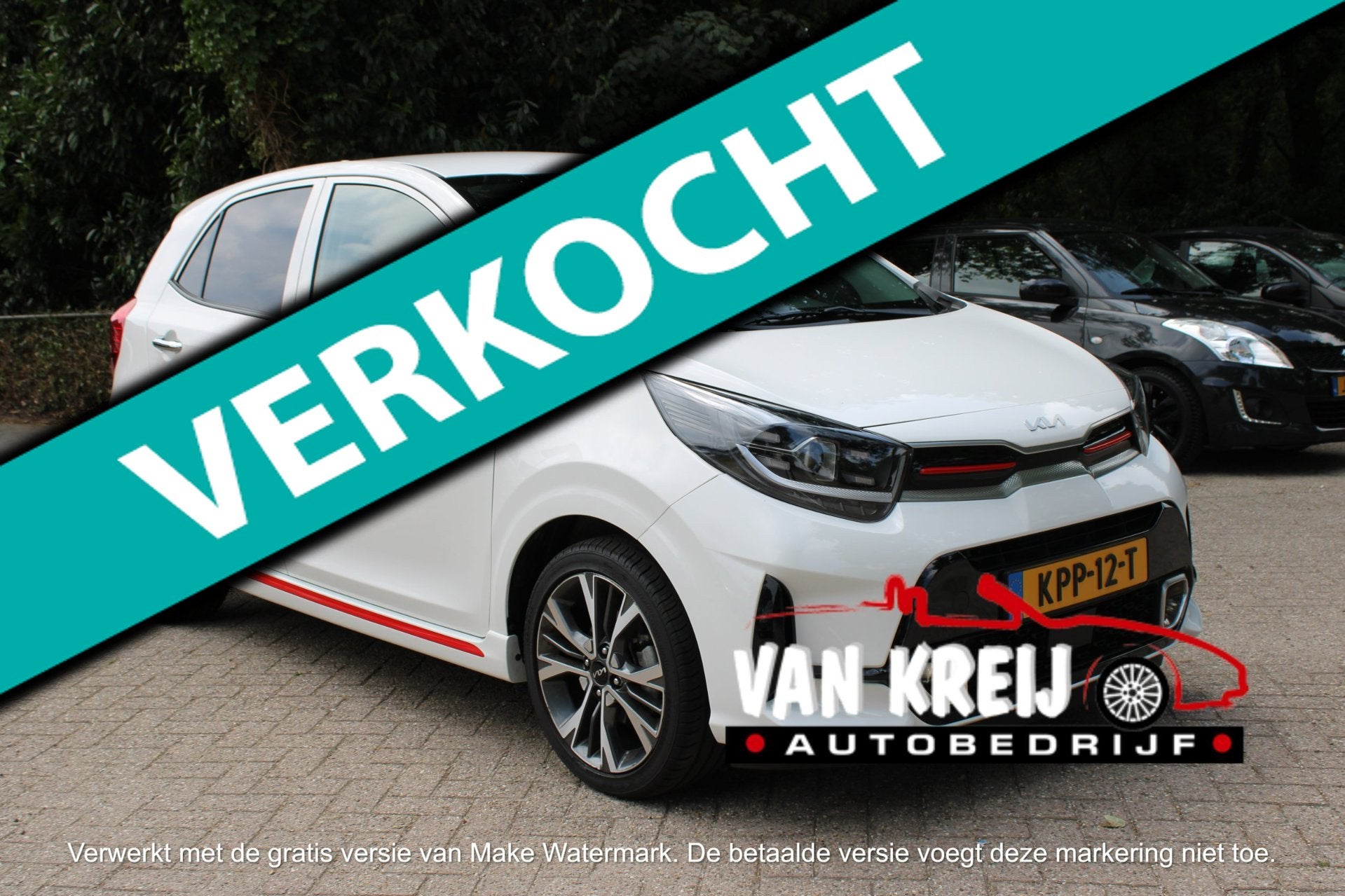 Kia PICANTO GT-Line, Leder, Clima, Carplay, Camera, Dab+., Auto's, Parkeersensor, Gebruikt, Euro 6, 4 cilinders