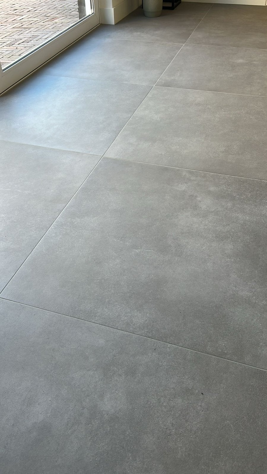 9-10 m2 Caesar Ceramiche Vloertegels 80x80 cm - Grijs, Doe-het-zelf en Verbouw, Tegels, Ophalen, 60 cm of meer, Keramiek, Nieuw
