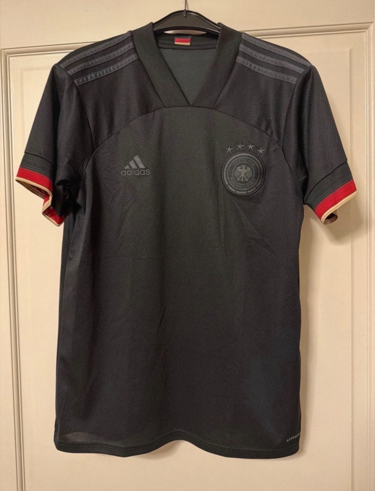 Origineel Adidas Duitsland EK 2020/2021 Uitshirt Maat M, Maat 48/50 (M), Zwart, Nieuw, Ophalen of Verzenden