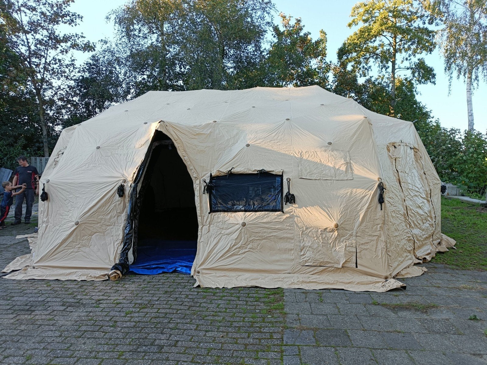 Grote Amerikaanse legertent, MX Series Drash. 6 x 5 x 3,5m, Caravans en Kamperen, Tenten, Ophalen, Zo goed als nieuw, Meer dan 6