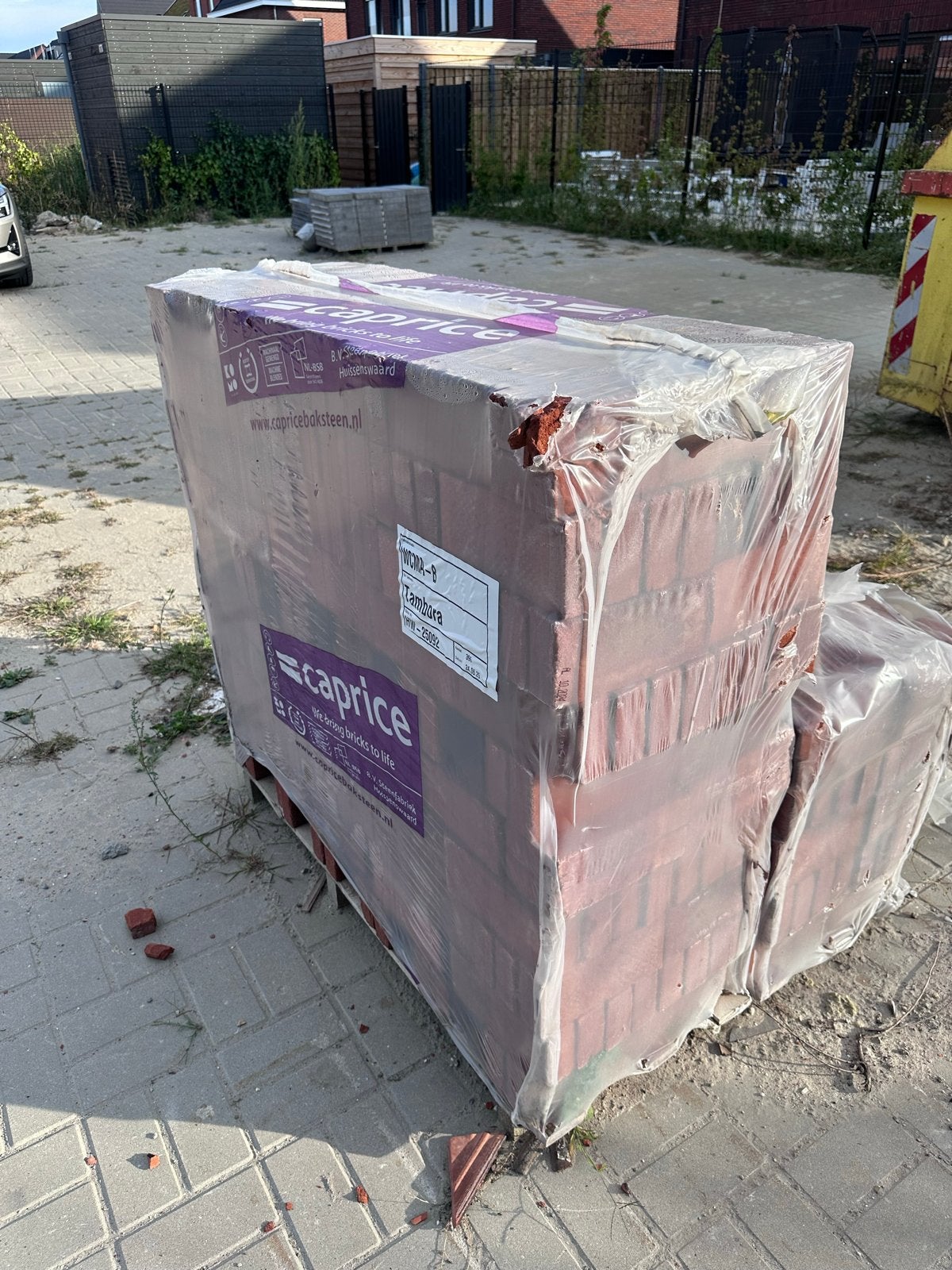 1.5 pallet Caprice Tambora Waalformaat WCMA-B gevelstenen, Ophalen, Nieuw, Bakstenen