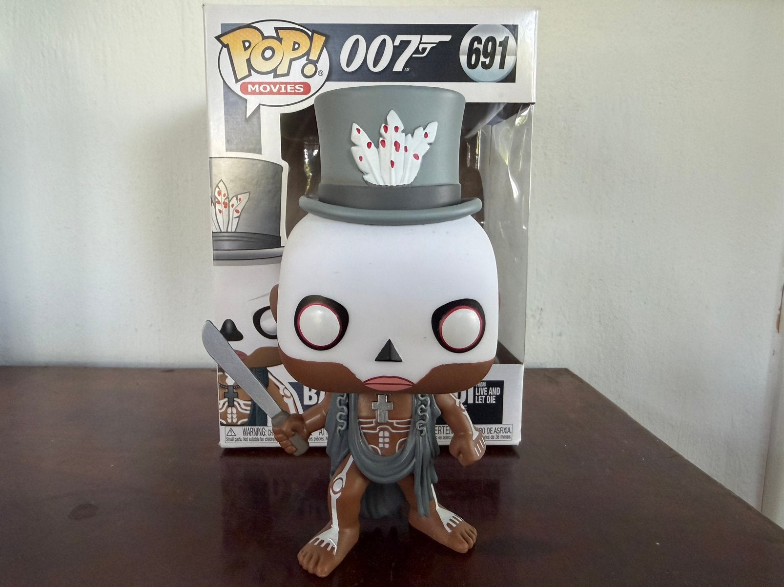James bond Baron samedi funko 691, Verzamelen, Ophalen of Verzenden, Gebruikt