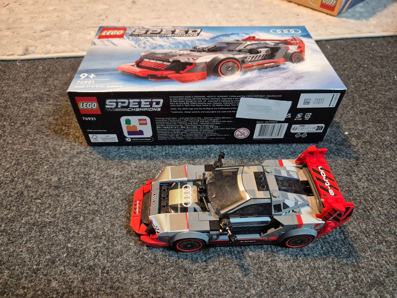 Lego Speed Champions Audi GEBOUWD, Kinderen en Baby's, Speelgoed | Duplo en Lego, Ophalen, Lego, Speed Champions, Zo goed als nieuw