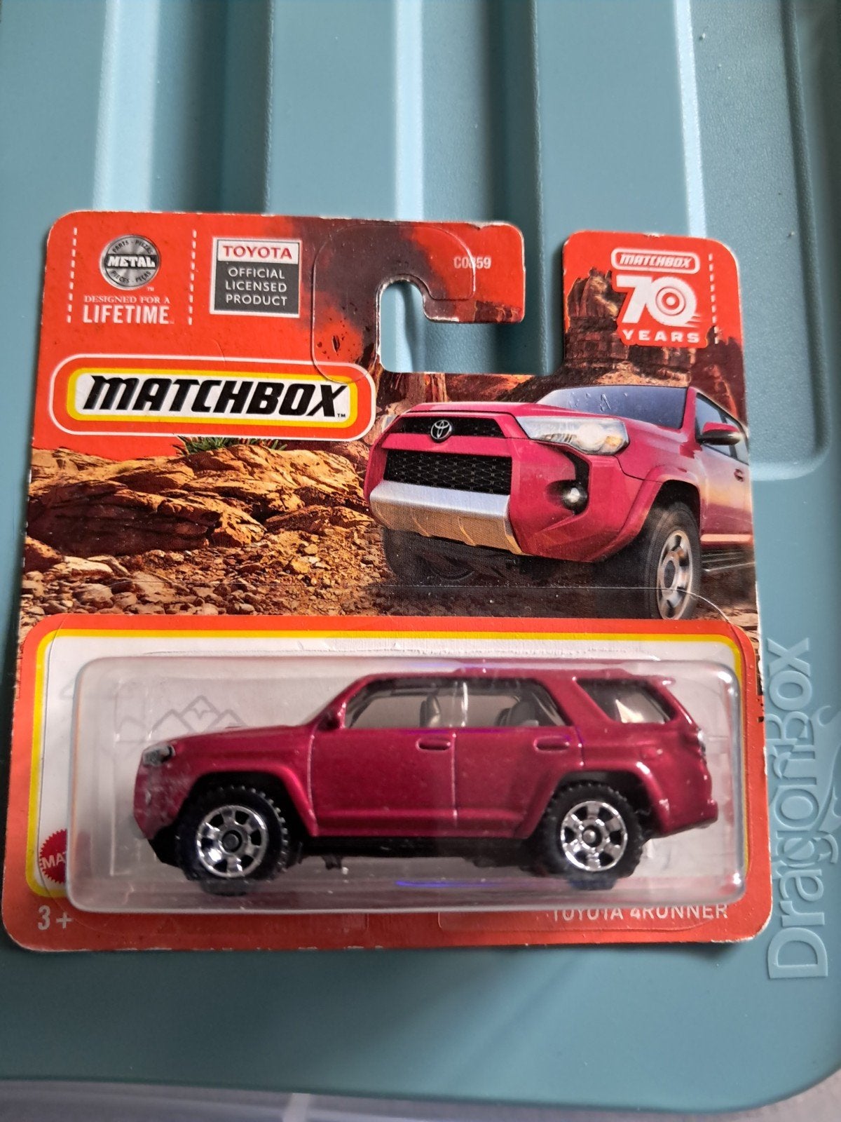 Matchbox Toyota 4RUNNER rood nieuw in verpakking, Ophalen of Verzenden, Nieuw, Auto