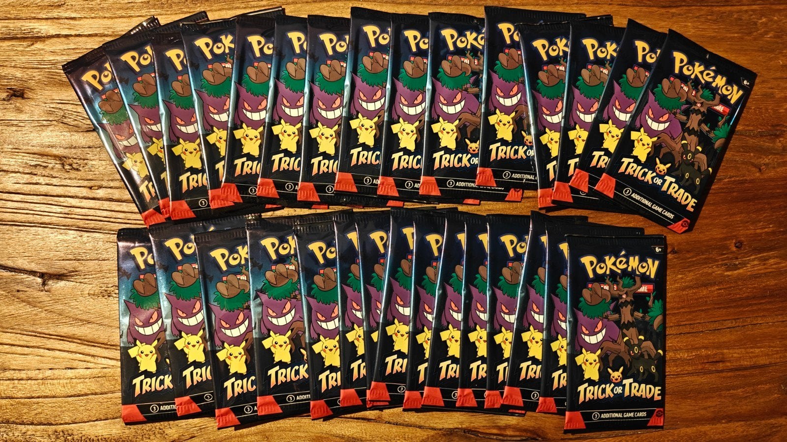 30x Pokémon Trick or Trade 2024 Booster Packs, Ophalen of Verzenden, Nieuw, Booster