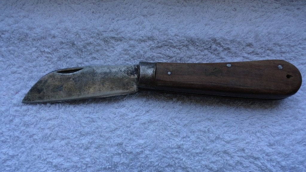 Vintage Friedrich Herder Herdersmes, Made in Germany, Ophalen of Verzenden