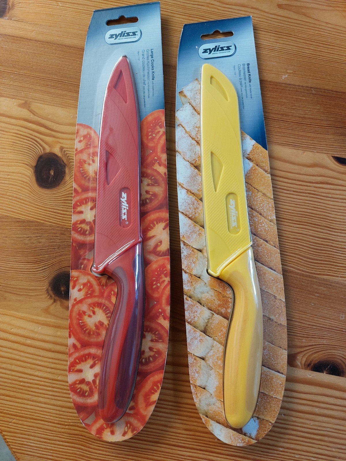 Zyliss,  nieuw, groot koks- en broodmes, 19 cm., Los bestek, Keukenmes, Nieuw, Ophalen of Verzenden