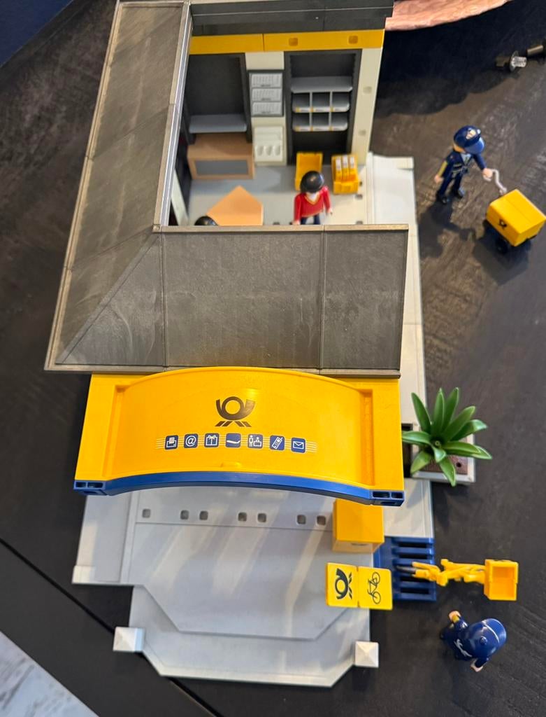 PLAYMOBIL postkantoor, La Poste, Ophalen of Verzenden, Gebruikt