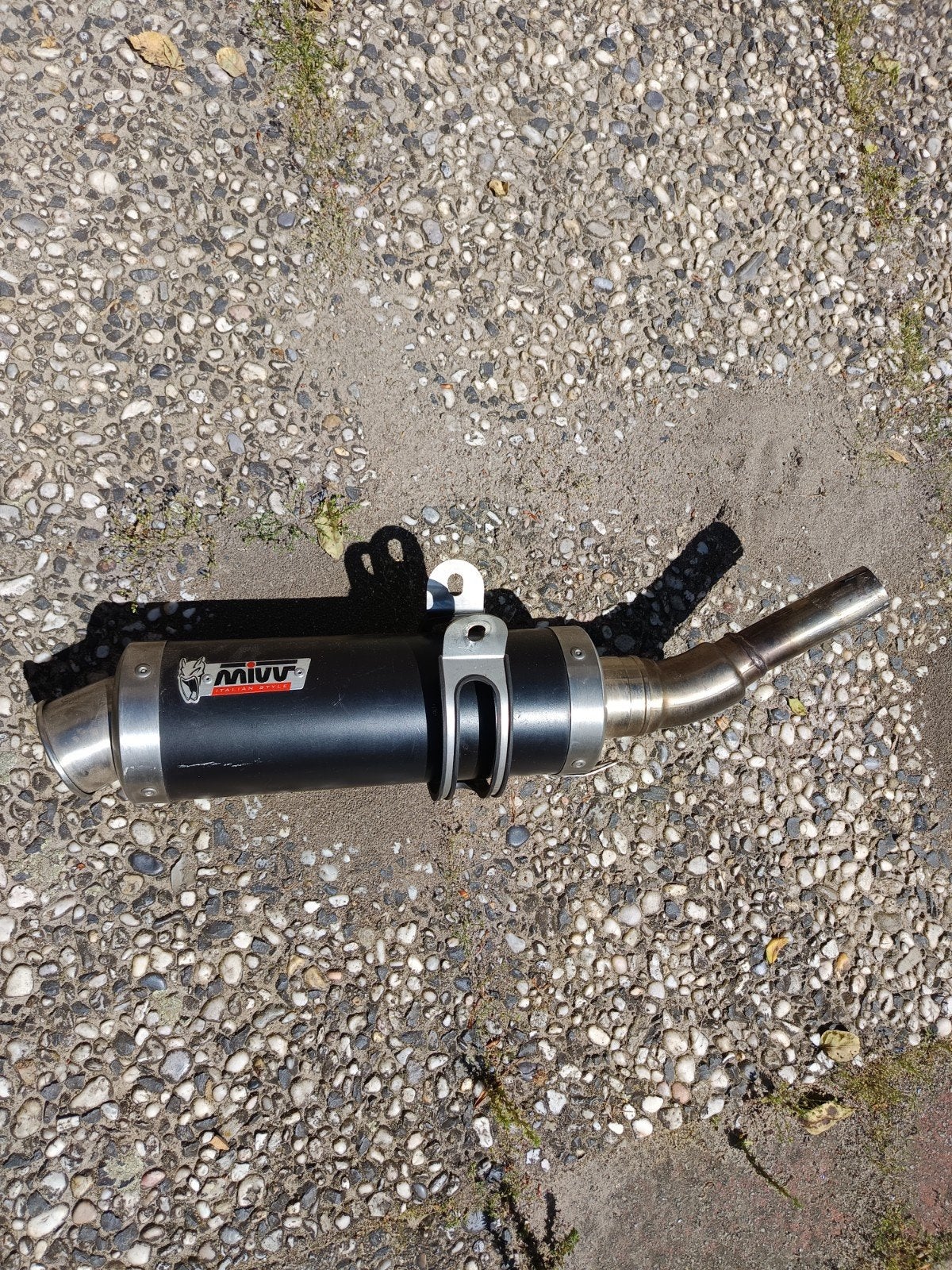 MIVV Sportuitlaatdemper met E-keur voor 200cc motoren, Ophalen, Gebruikt