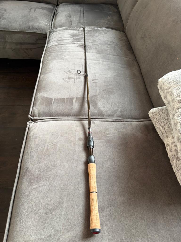 westin w4 vertical 14-28g 185 cm, Ophalen, Zo goed als nieuw, Werphengel