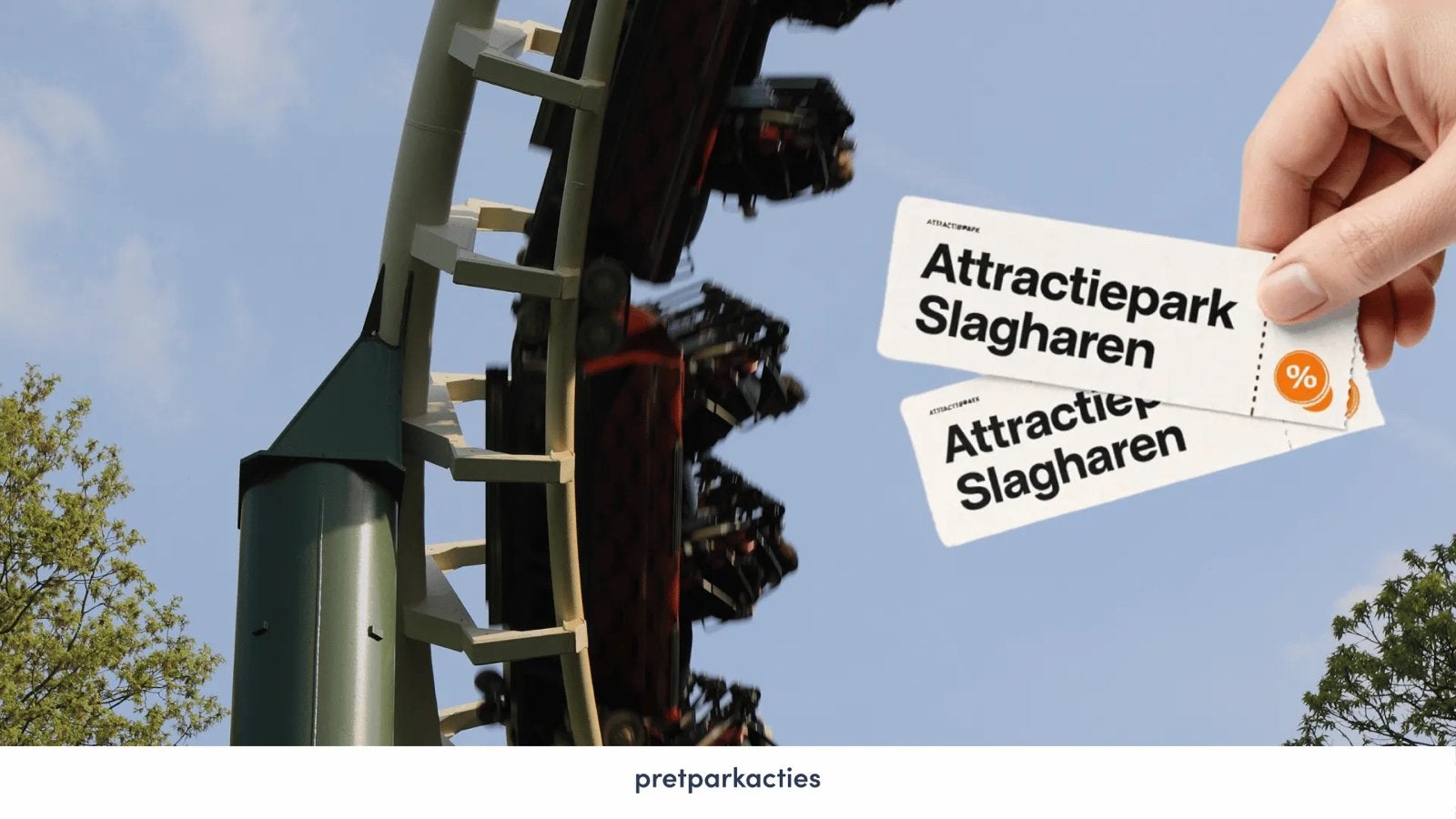 Attractiepark slagharen tickets, Drie personen of meer, Ticket of Toegangskaart