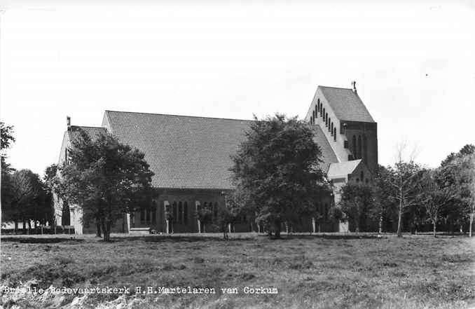 301-394-005 Brielle Bedevaartskerk, Verzenden, Voor 1920, Zuid-Holland