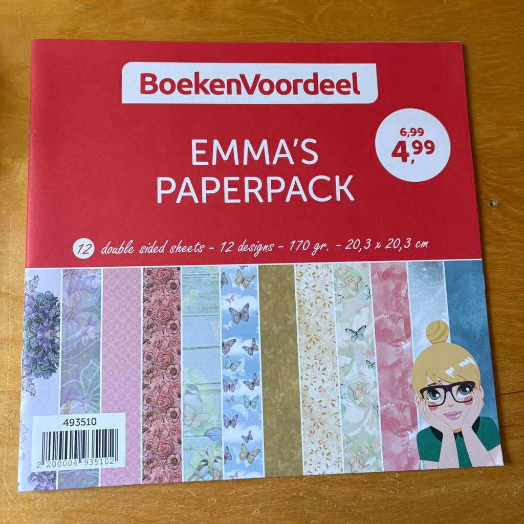 Paperpack emma 2, Ophalen of Verzenden, Zo goed als nieuw, Papier of Karton