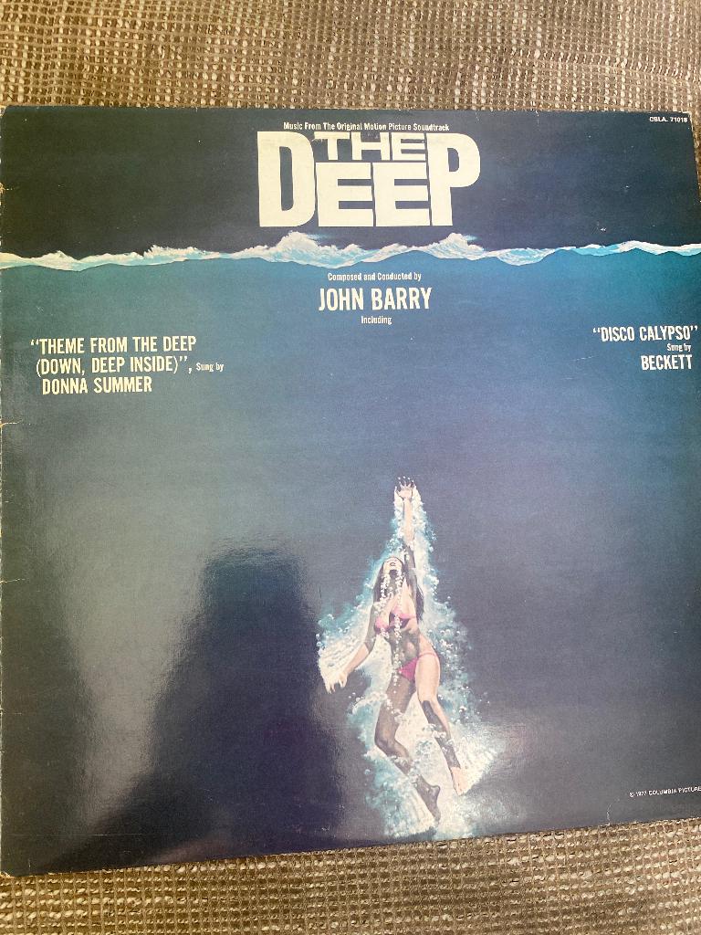 The Deep John Barry : Original Motion Picture Soundtrack, Ophalen of Verzenden, Zo goed als nieuw, 12 inch