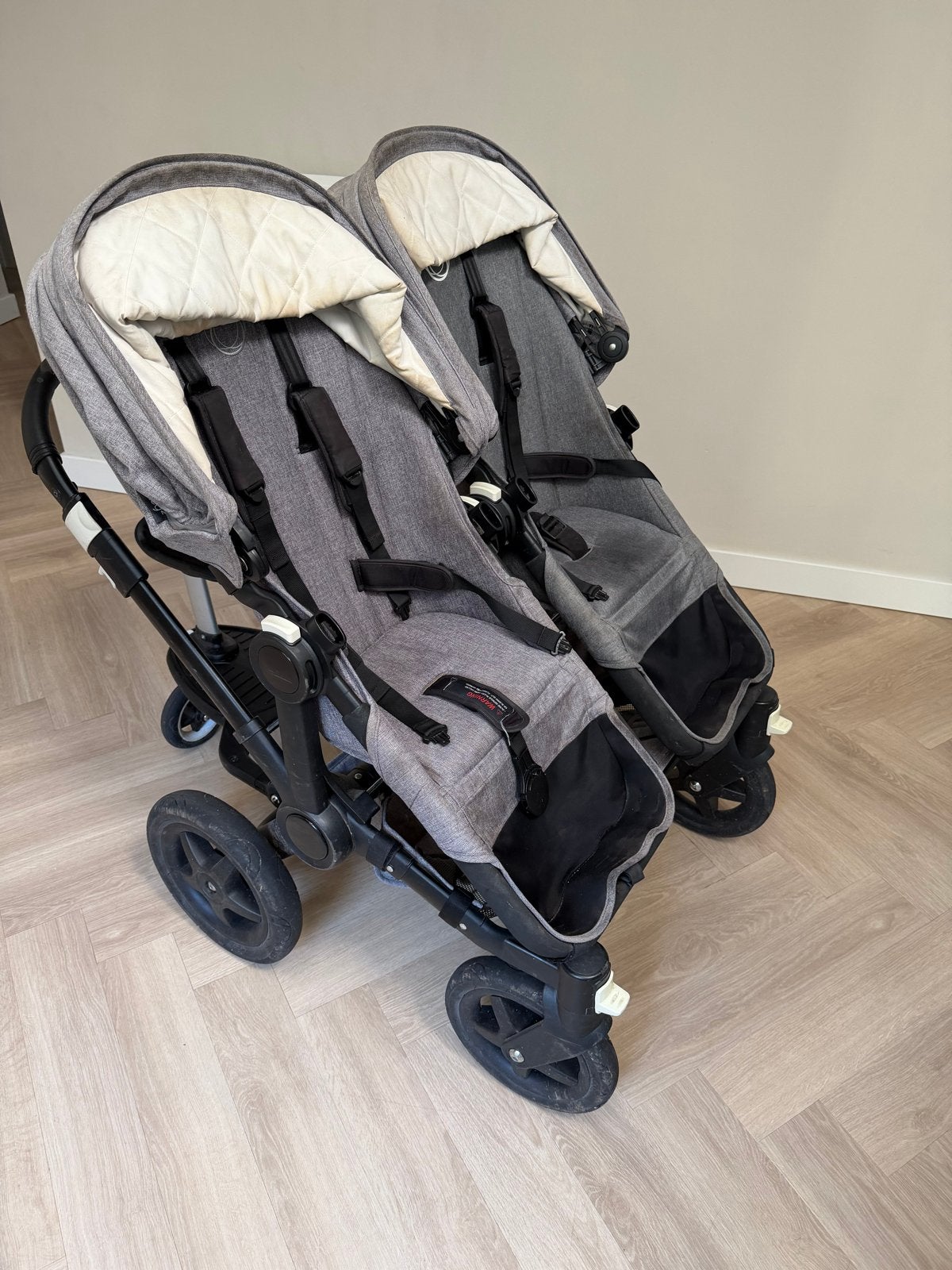 Bugaboo Donkey 2 Duo Kinderwagen met accessoires, Ophalen, Gebruikt, Combiwagen, Duowagen