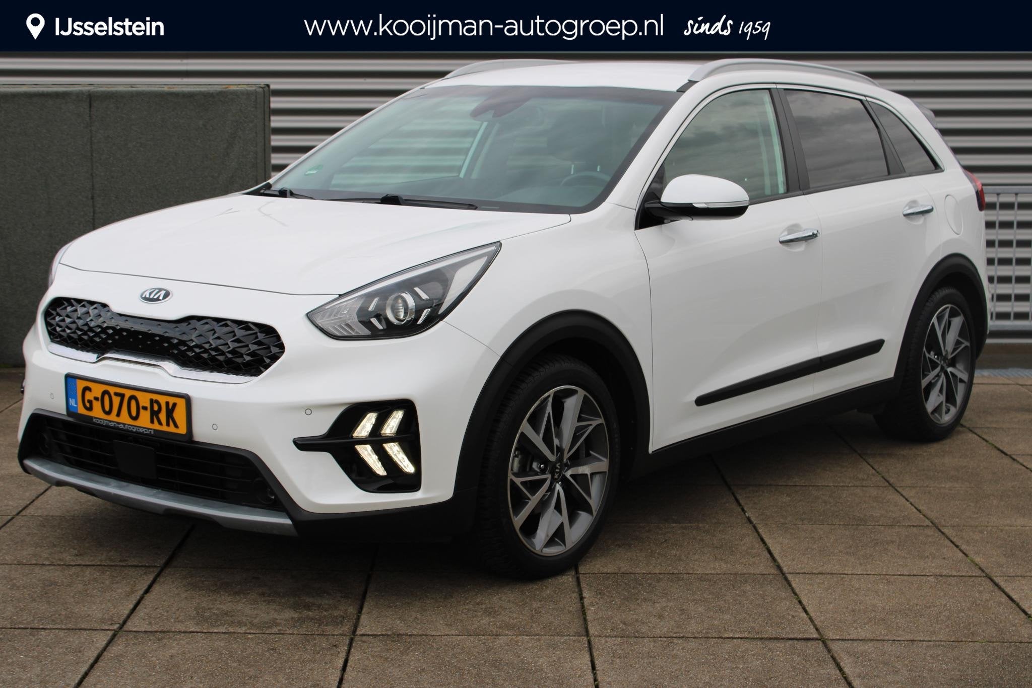 Kia Niro 1.6 GDi Hybrid DynamicPlusLine STOELVERWARMING / TR, Auto's, Kia, Bedrijf, Te koop, Niro, ABS, Achteruitrijcamera, Adaptive Cruise Control