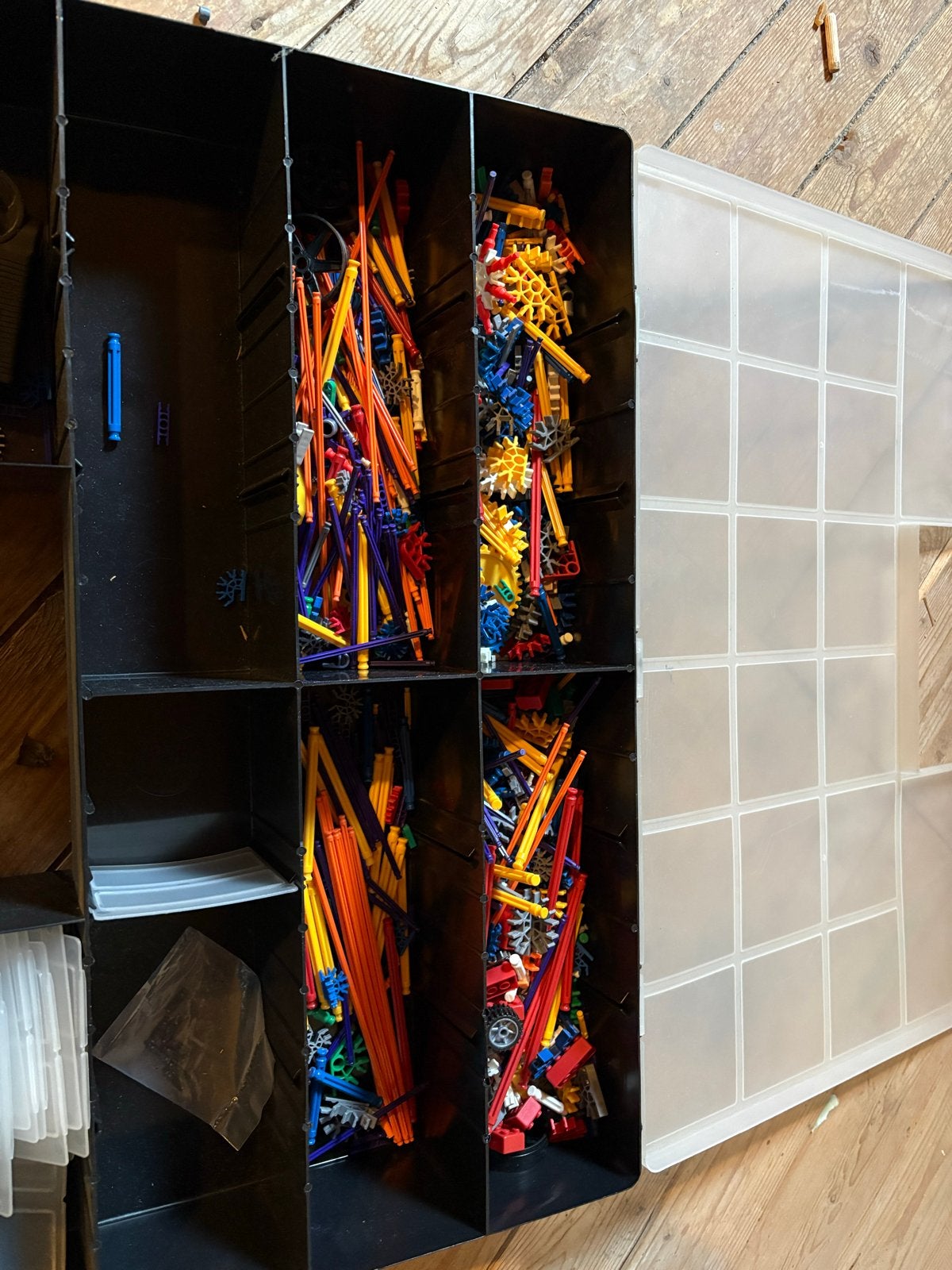 Grote set K'nex met opbergkoffer en handleiding, Ophalen, Gebruikt, K'nex