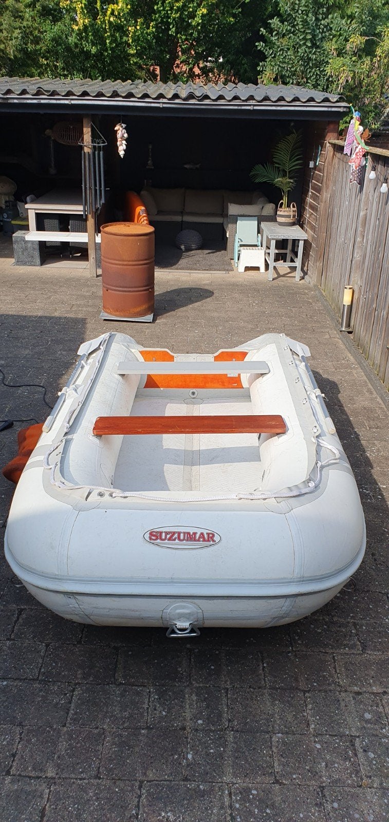 Solide rubberboot Suzumar 3.60m -Perfect voor familieplezier, Watersport en Boten, Rubberboten, Ophalen, Airdeck, Gebruikt, Suzumar