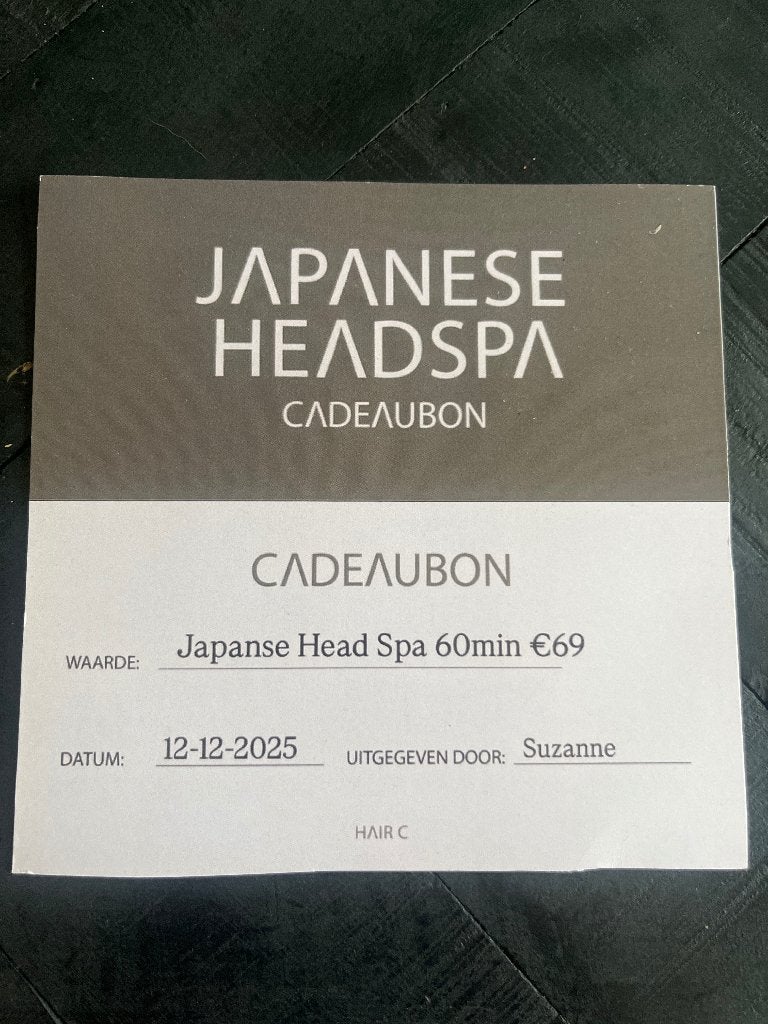Japanse headspa Alkmaar, Ophalen of Verzenden, Zo goed als nieuw, Overige typen