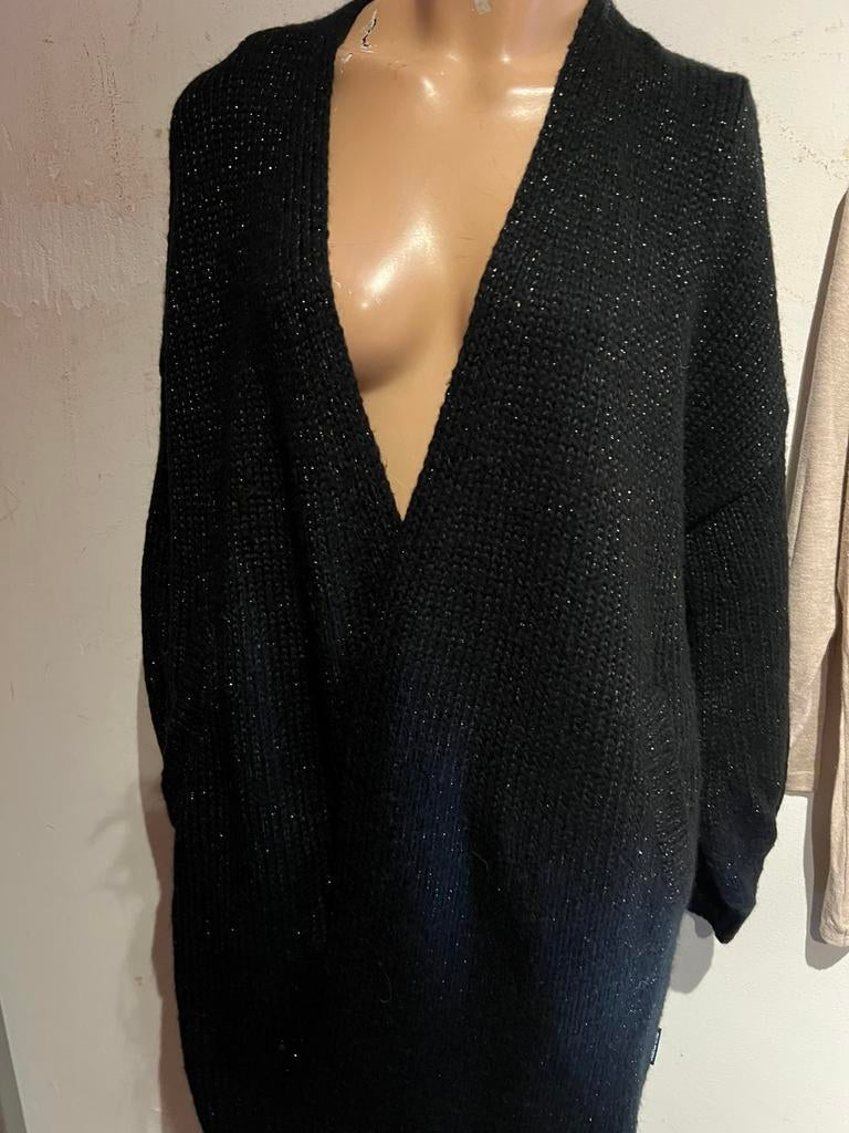 REINDERS vest met glans maat S oversized nieuw, Kleding | Dames, F, G, G, Zwart