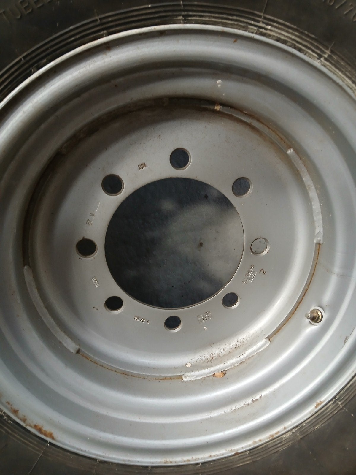 Loaderband met velg 405/70 R20 - Gebruikt, Ophalen