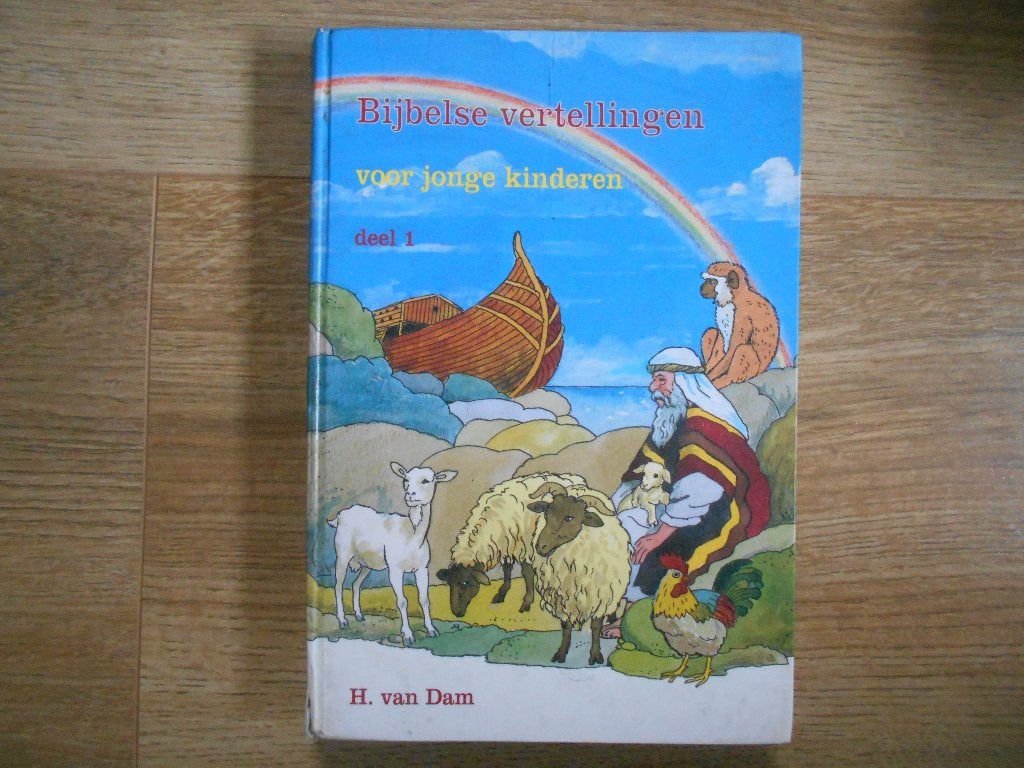 H. van Dam Bijbelse vertellingen voor jonge kinderen deel 1, Boeken, Ophalen of Verzenden, Zo goed als nieuw, Christendom | Protestants