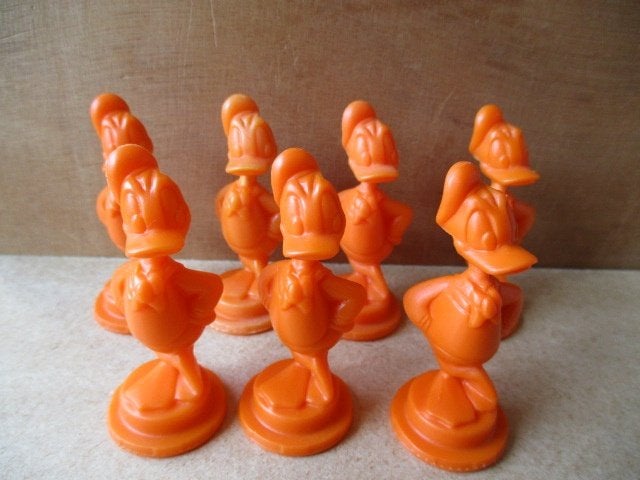 adv9758 donald duck ijspoppetje 1, Ophalen, Donald Duck, Gebruikt, Beeldje of Figuurtje