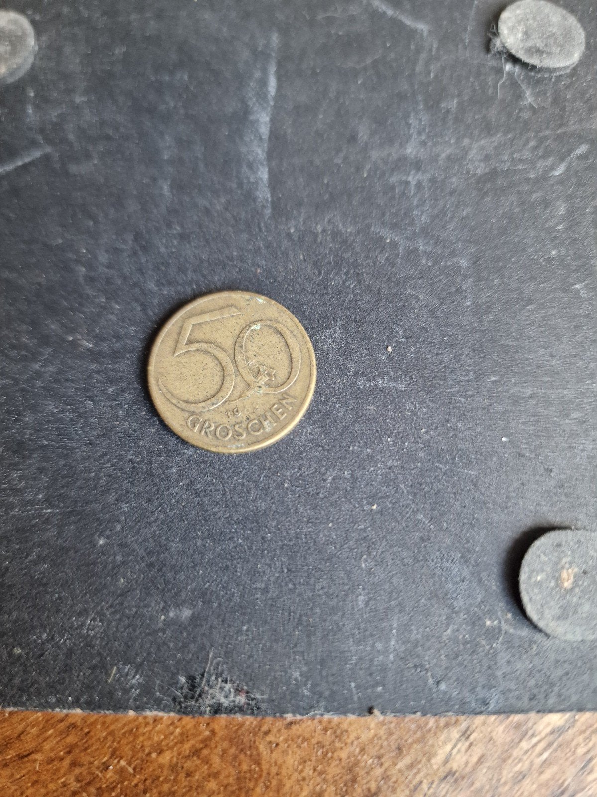 50 groschen 1962, Ophalen of Verzenden, Valsgelddetector