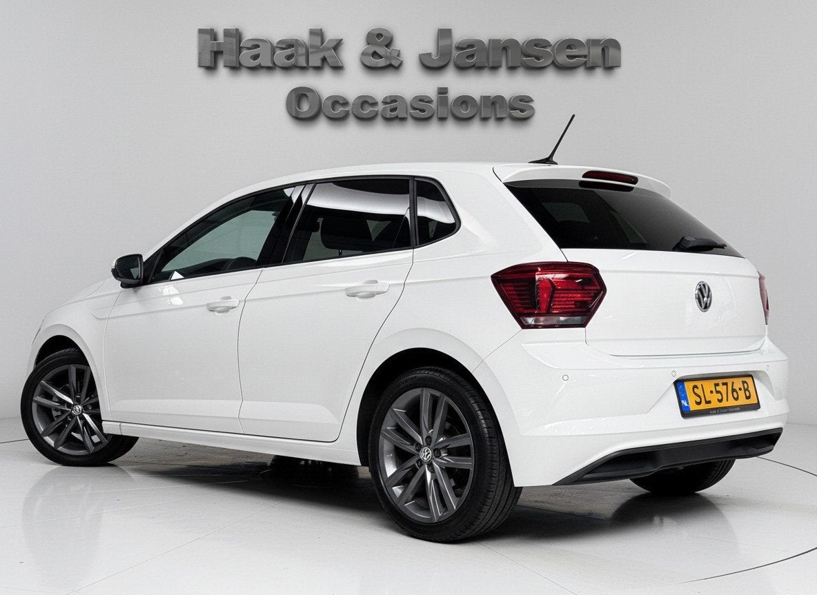 Volkswagen Polo 1.0 TSI Highline Achteruitrijcamera ACC Led, Stof, Gebruikt, Origineel Nederlands, Bedrijf