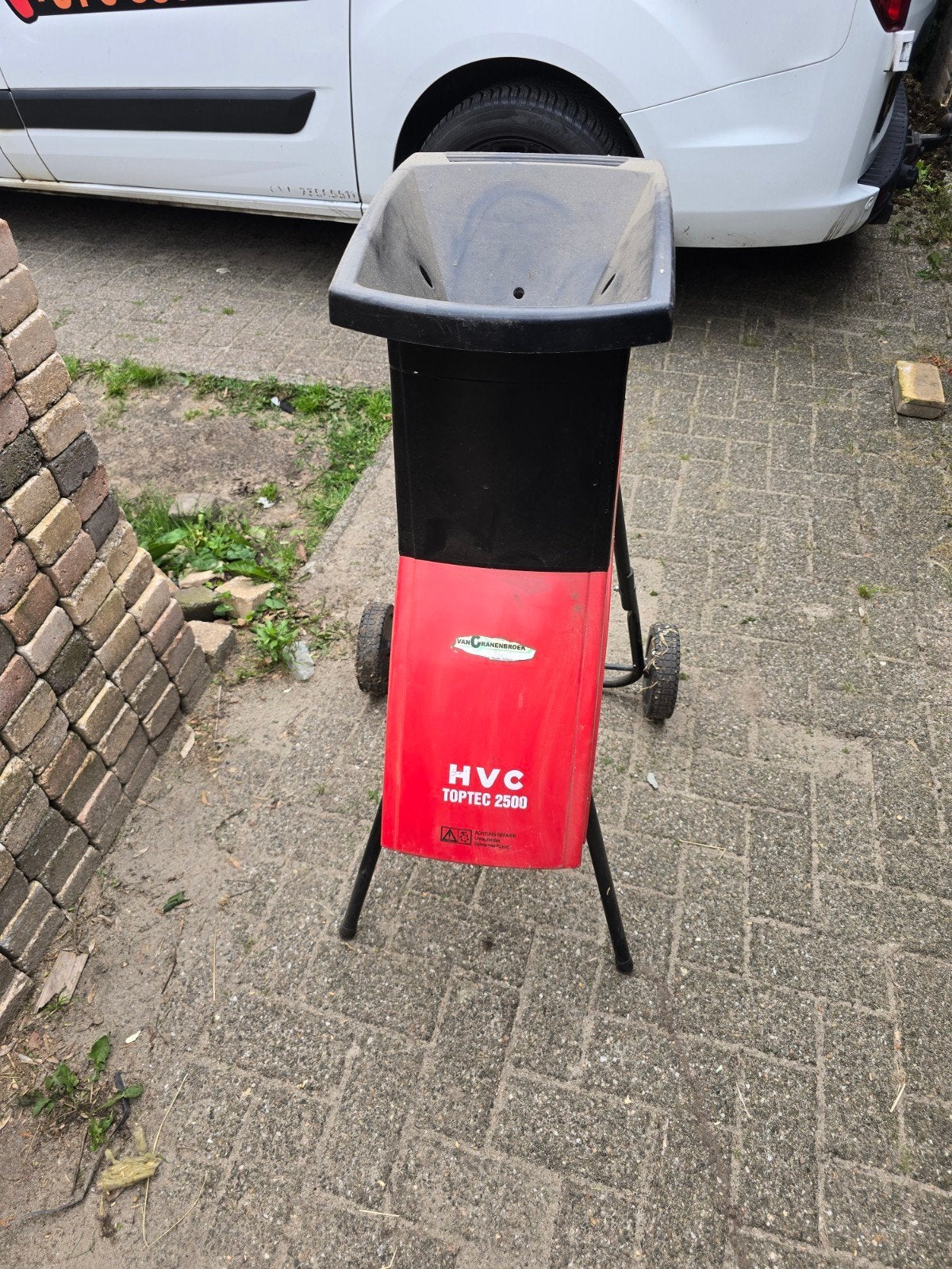 HVC TOPTEC 2500 Elektrische Hakselaar, Ophalen of Verzenden, Gebruikt