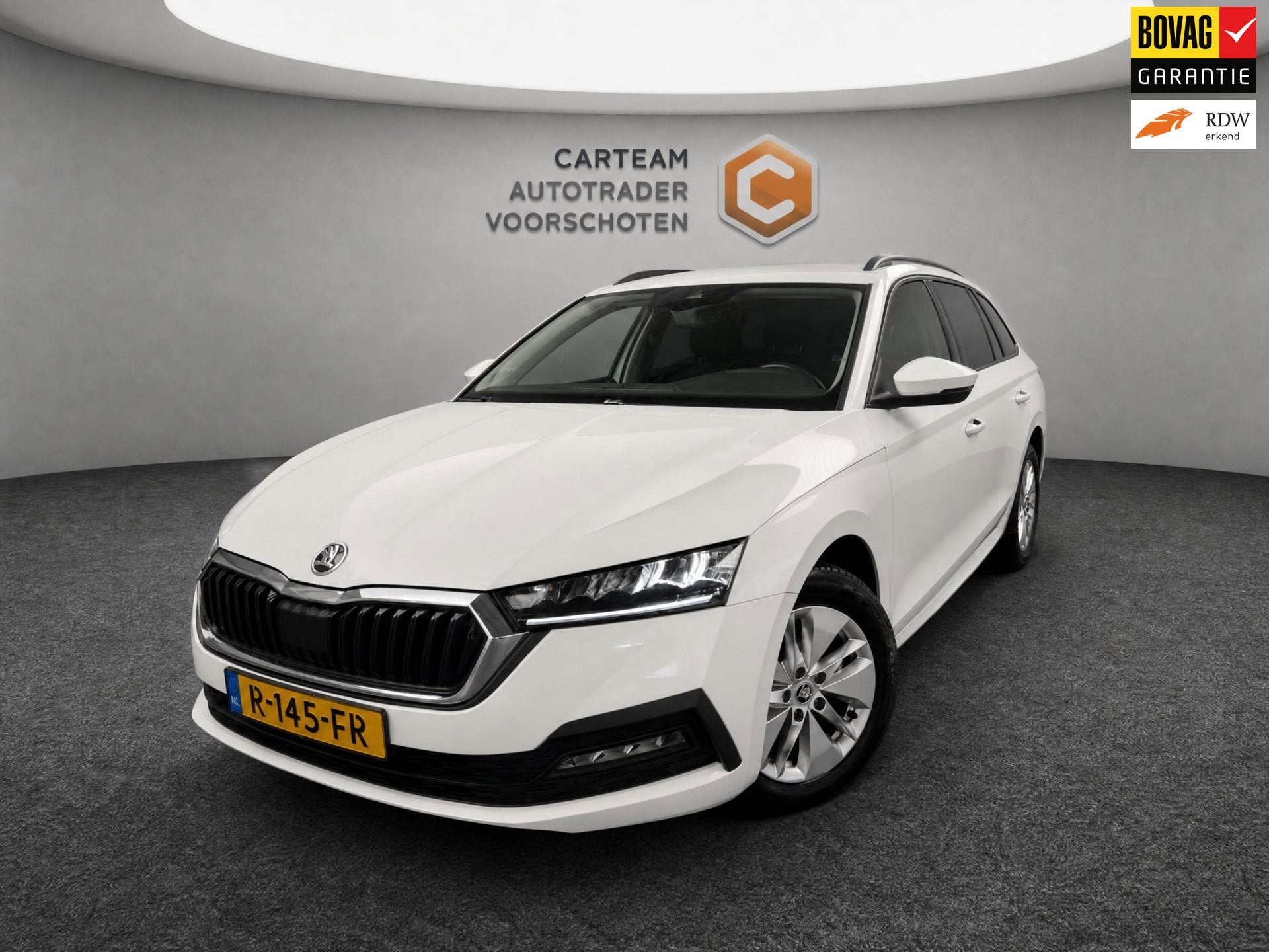 Skoda Octavia Combi 1.0 TSI Ambition, Voorwielaandrijving, Stof, Gebruikt, Wit