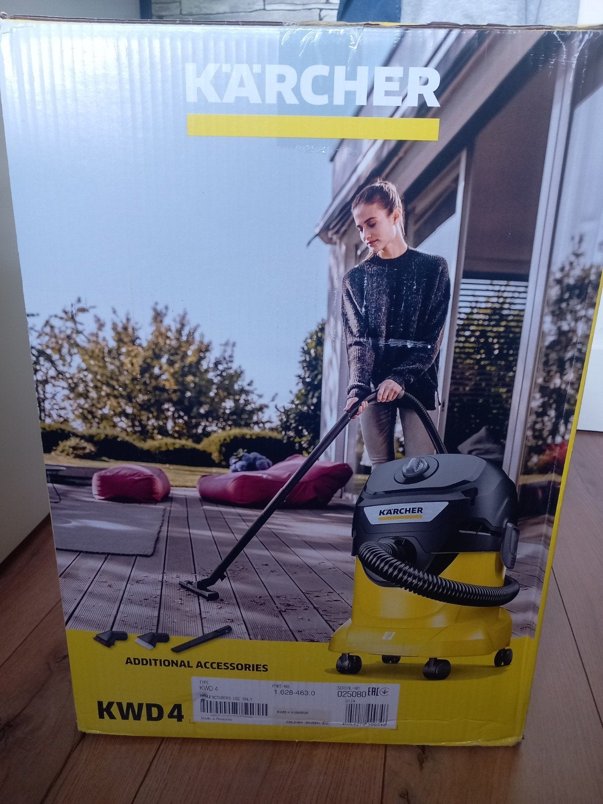 Stofzuiger karcher nieuw in doos, Ophalen, Nieuw